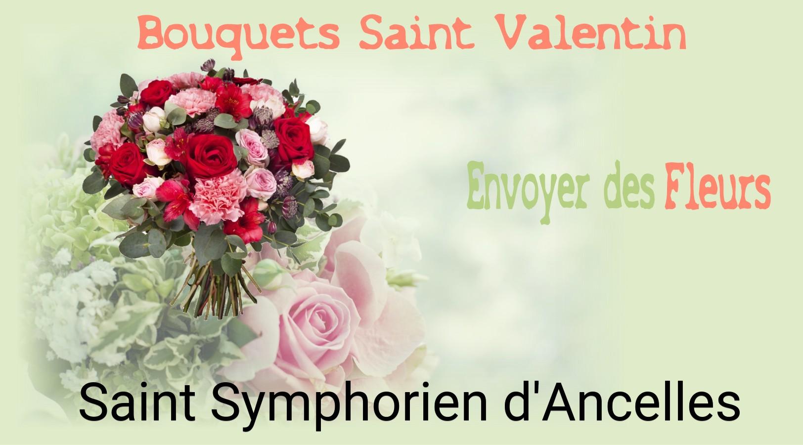 Roses de Saint-Valentin livrées à Saint-Symphorien-d'Ancelles